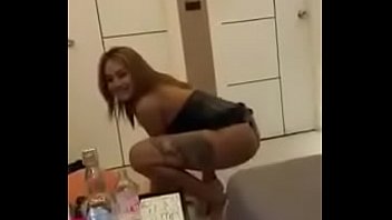 Sexy gogo lady dance in my home