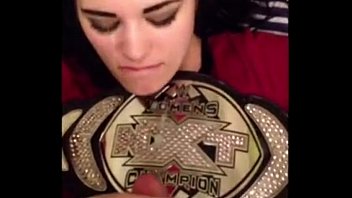 WWE diva Paige cumshot video