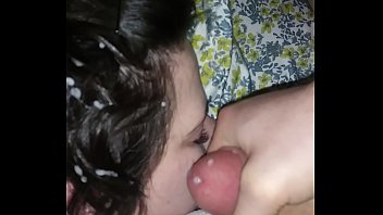 Cumshot on s. girls face  Real.