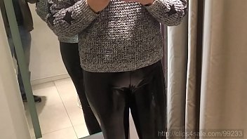 October 12, 2019 - In the changing room: two leather shorts