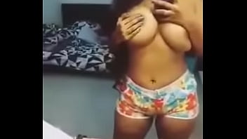 Tamil girl with Big boobs teasing