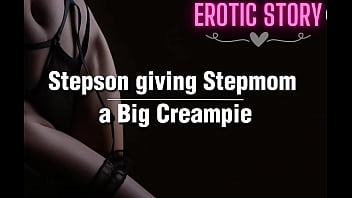 Stepson giving Stepmom a Big Creampie