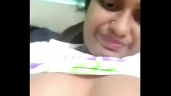 Smiling girl nude selfie